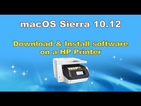 hp printer for mac os sierra